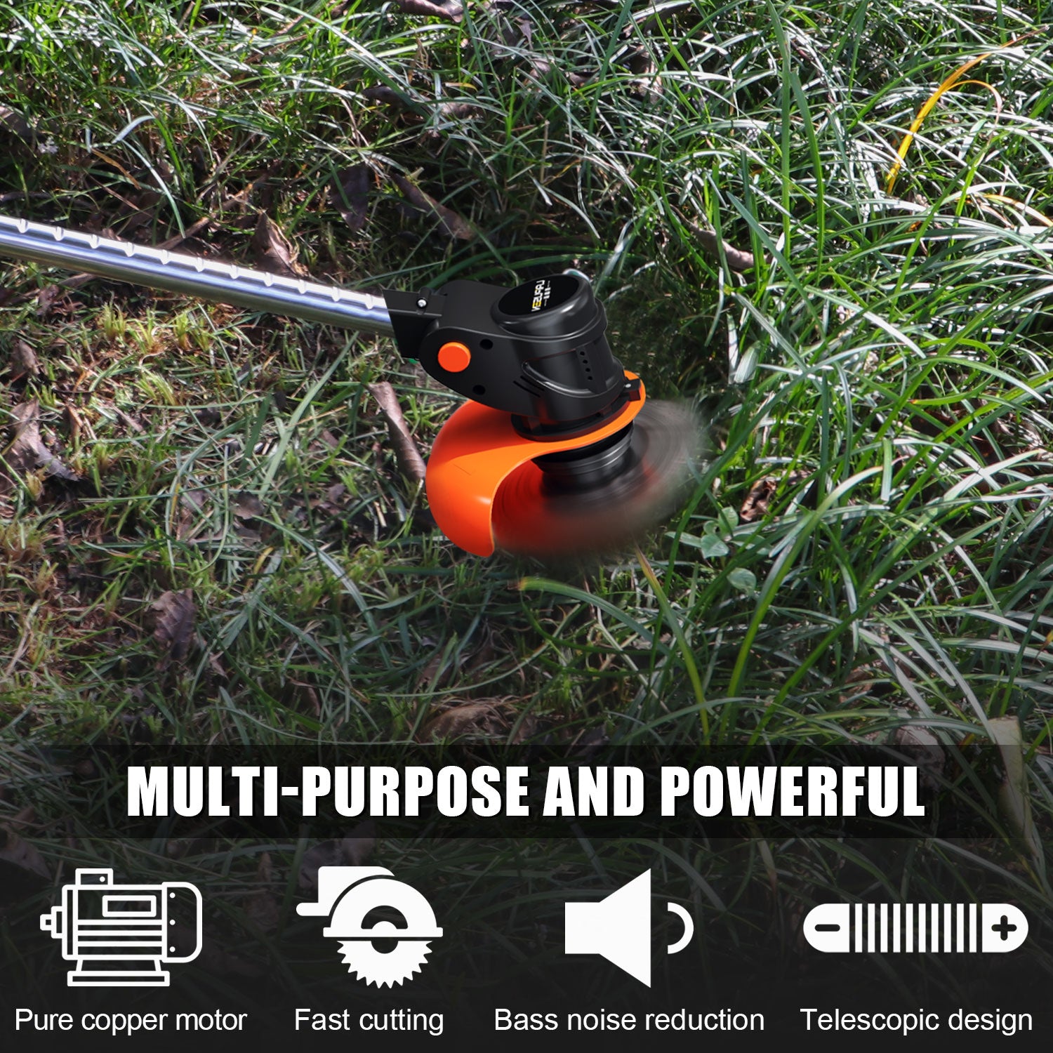 21V String Trimmer with 1.5 Ah Battery and Charger